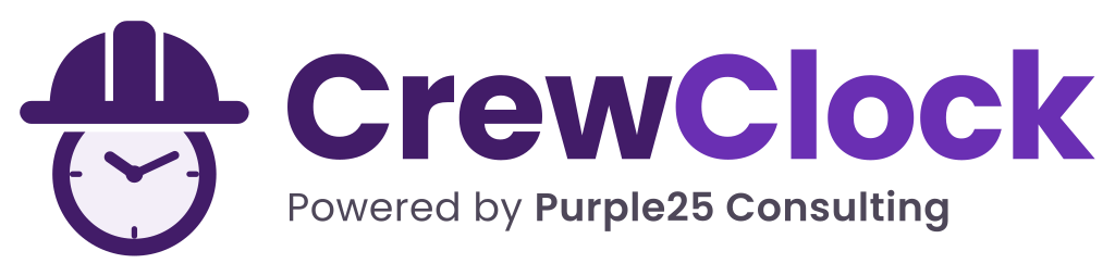 CrewClock, powered by Purple25 Consulting